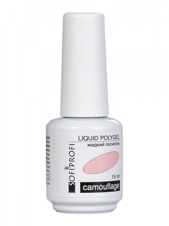 Полигель для наращивания и укрепления ногтей Тон 12 Sofiprofi Liquid Polygel, 15 мл